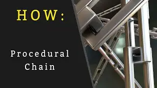 Blender Geometry Nodes Tutorial - Procedural Chain