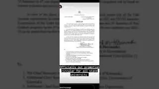 VTU Promotion Official circular released congratulations students🥳||VTU latest update #shorts