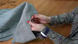 10 урок Стачивание боковых швов. Втачивание рукава