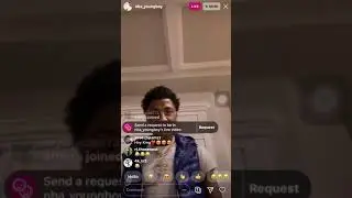NBA YOUNG BOY & KODAK BLACK IG LIVE "STAY IN YO PLACE"