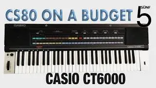 THIS 80's CASIO SYNTH IS THE CS80 ON A BUDGET | CASIO CT6000