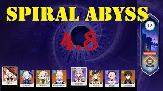 4.8 SPIRAL ABYSS Floor 12 (C2 Klee & C6 Noelle DPS) 9 STARS - Genshin Impact