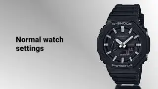 【GA-2100 Series】How to set time｜CASIO G-SHOCK