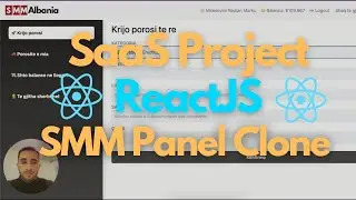 Social Marketing Service platform with React JS (SMMPanel Clone)
