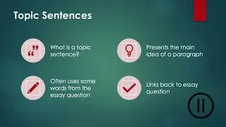 Know Your Topic Sentences (no music)