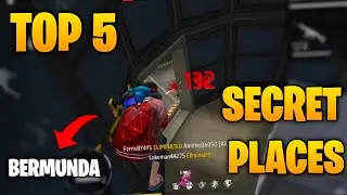BERMUNDA Map🔥5 secret place 🔥|| #freefire