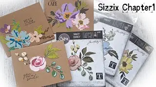 Sizzix Chapter1 Colorize Thinlits - Tim Holtz Floral Dies