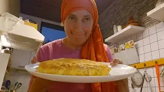 Es oblihatorio comer calabazas en otoño: Tortilla, puré de calabaza y pan casero