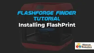 Flashforge Finder 3D Printer Tutorial: Installing FlashPrint