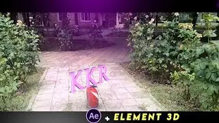 matchmove in after effects using element 3d