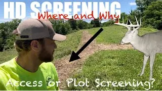 Why use Screening on your Whitetail Property