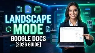 How to Make Google Docs Landscape Mode [2026 Full Guide]