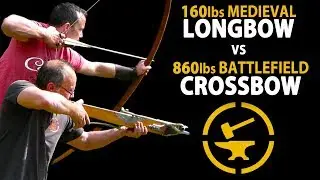 Medieval Warbow vs Windlass Crossbow - Speed, Accuracy