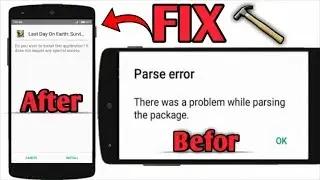 How To Fix there​ was a problem while  parsing the package App not installed