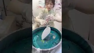 How to make Chinese hand-painted fans #painting #art #diy #Chinese culture #artist
