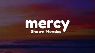 Mercy ☁️ Shawn Mendes   Lyrics Video  #shawnmendes #playlist  #summerplaylist
