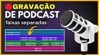 Guia Completo para Gravar Podcast com 4 Microfones em Faixas Separadas
