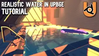 How to make a Realistic Water in UPBGE (with reflection, refraction, waves and foam) [ Tutorial ]