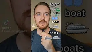 Bought, Both, Boat, Boats.
