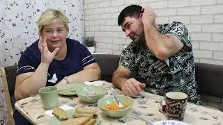 Мукбанг/ вкусный домашний ужин/