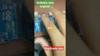 Arduino uno R3 original vs duplicate 