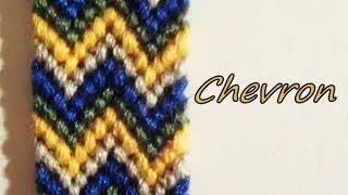 Pulsera de Hilo:Doble Chevron