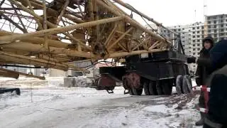 Перевозка башенных кранов