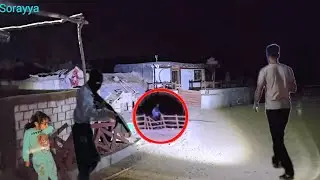 What harm did the single mother's husband bring to Tayyaba's house?