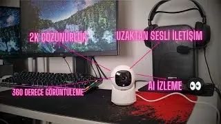 Anker Eufy Security C220 360 Derece Dönebilen Kızılötesi Gece Görüşlü IP Kamera 👀