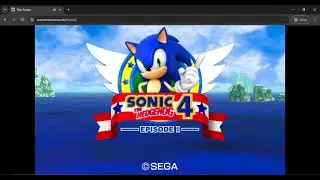 You can play sonic 4 eps 1 in a browser???