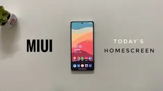 Just Sharing Today’s Homescreen | MIUI !