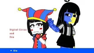 • Characters Amazing Digital Circus react to Ena 1/1 ||Ena and Digital circus|| ||Юи♥|| •