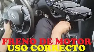 Freno de motor con auto en carretera | aprende a usarlo sin dañar el motor de tu auto