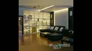 Витражи фотопечать с 3D-контуром