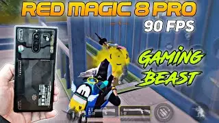 Red Magic 8 Pro Pubg Test 😱 90 FPS Gaming Beast