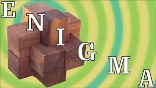 Solution for Enigma from Puzzle Master Wood Puzzles