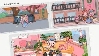 Fairy love story | Toca Sad Story |Toca Life World | Toca Boca