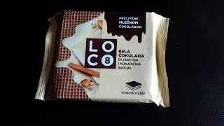 Bambi Loco - Bela čokolada sa cimetom i komadićima badema
