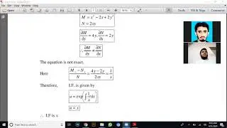 Differential Equations-Integrating Factor Technique for Exact Differential Equations Part 2 by SZHB