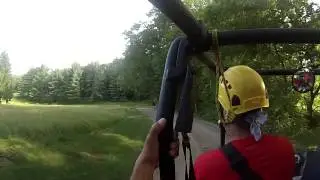 Ziplining Hocking Hills 12