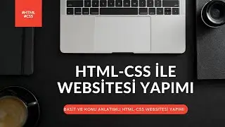 HTML-CSS İLE WEBSİTESİ YAPIMI // HTML İLE SİTE YAPIMI #HTML #CSS
