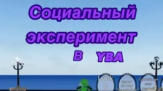 Социальный эксперимент в YBA| шота типа ролик по юба