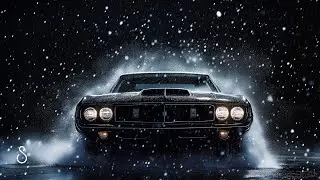Sleeping In A Muscle Car During A Hailstorm! ❄️ Black Screen | 12 Hours | Sleep In Series