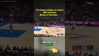 Explosive NBA Plays  Small Ball Payback, Rookies Shine, and Epic Blocks! #nba #okc #newyorkknicks