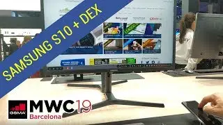 Stand Samsung MWC 2019 con il nuovo Dex