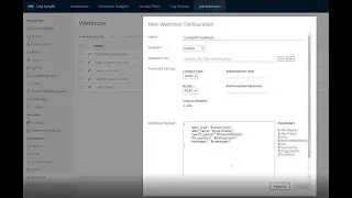 TAM Lab 107 - Configuring Webhooks with vRealize Operations and Log Insight