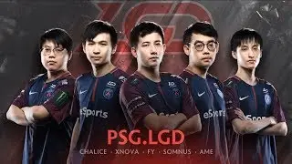PSG.LGD Gaming Player Intro -  International 2018 Dota 2