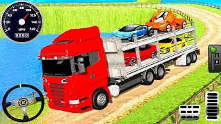 Car Transportor Multistory Truck Driving 3D -  Euro Cargo Trailer Truck Simulator: Android Gameplay