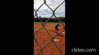 Medley of Keevan at age 73, slow-pitch softball, Sarasota, FL
