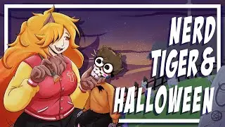 Nerd and Tiger Celebrate Halloween